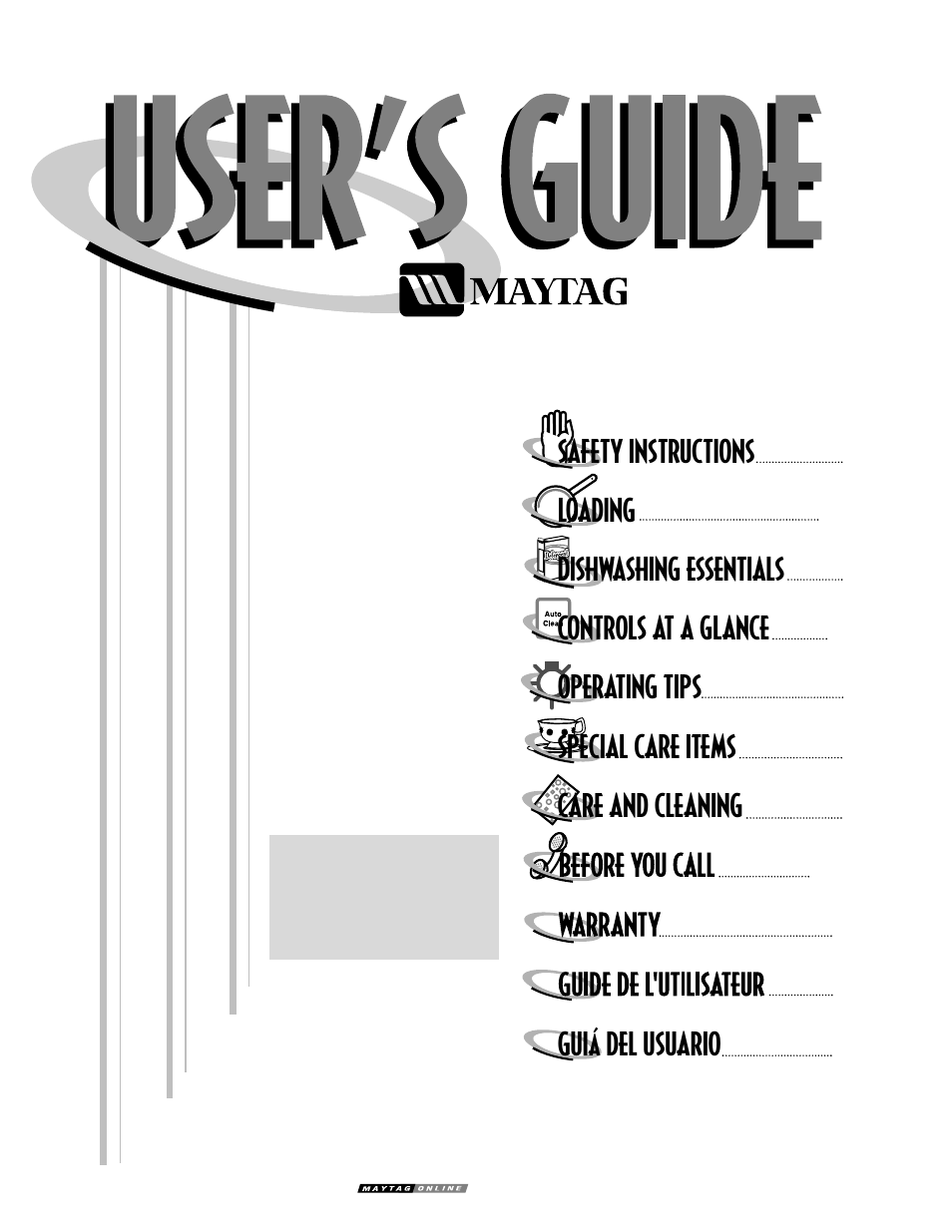 Maytag MDB6657AWB User Manual | 36 pages
