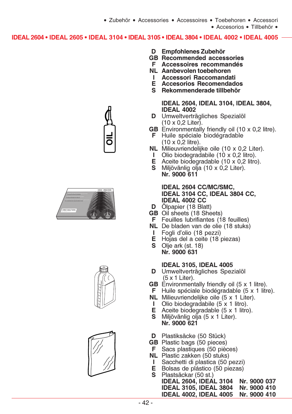 MBM Corporation IDEAL 4005 User Manual | Page 42 / 56