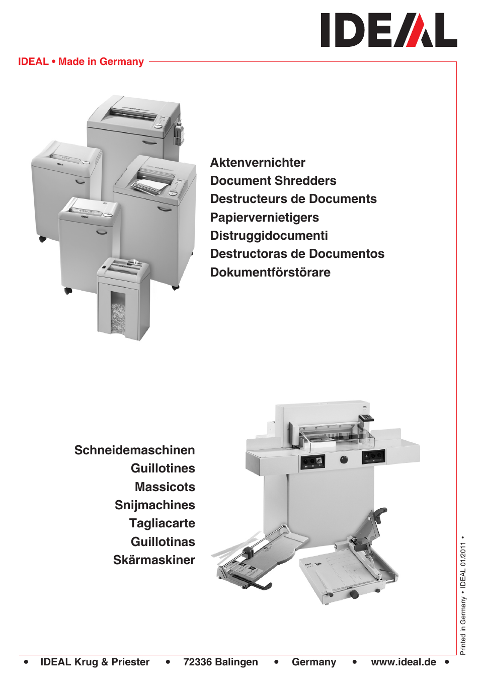 MBM Corporation IDEAL 3105 SMC User Manual | Page 44 / 44