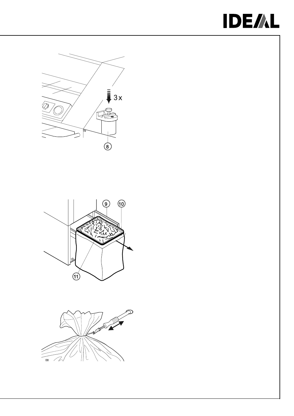 MBM Corporation IDEAL 4109 User Manual | Page 9 / 18