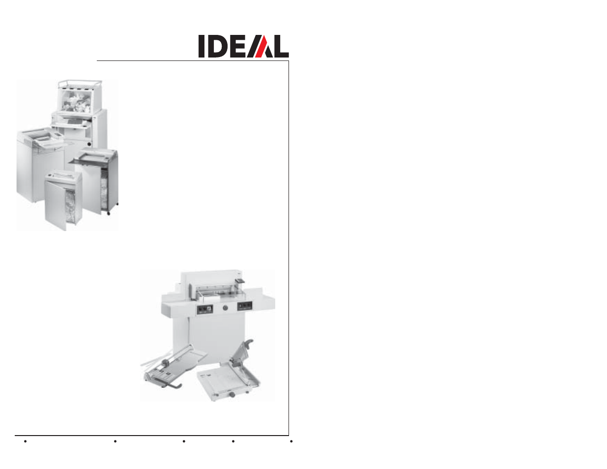 MBM Corporation IDEAL 4006 User Manual | Page 12 / 12