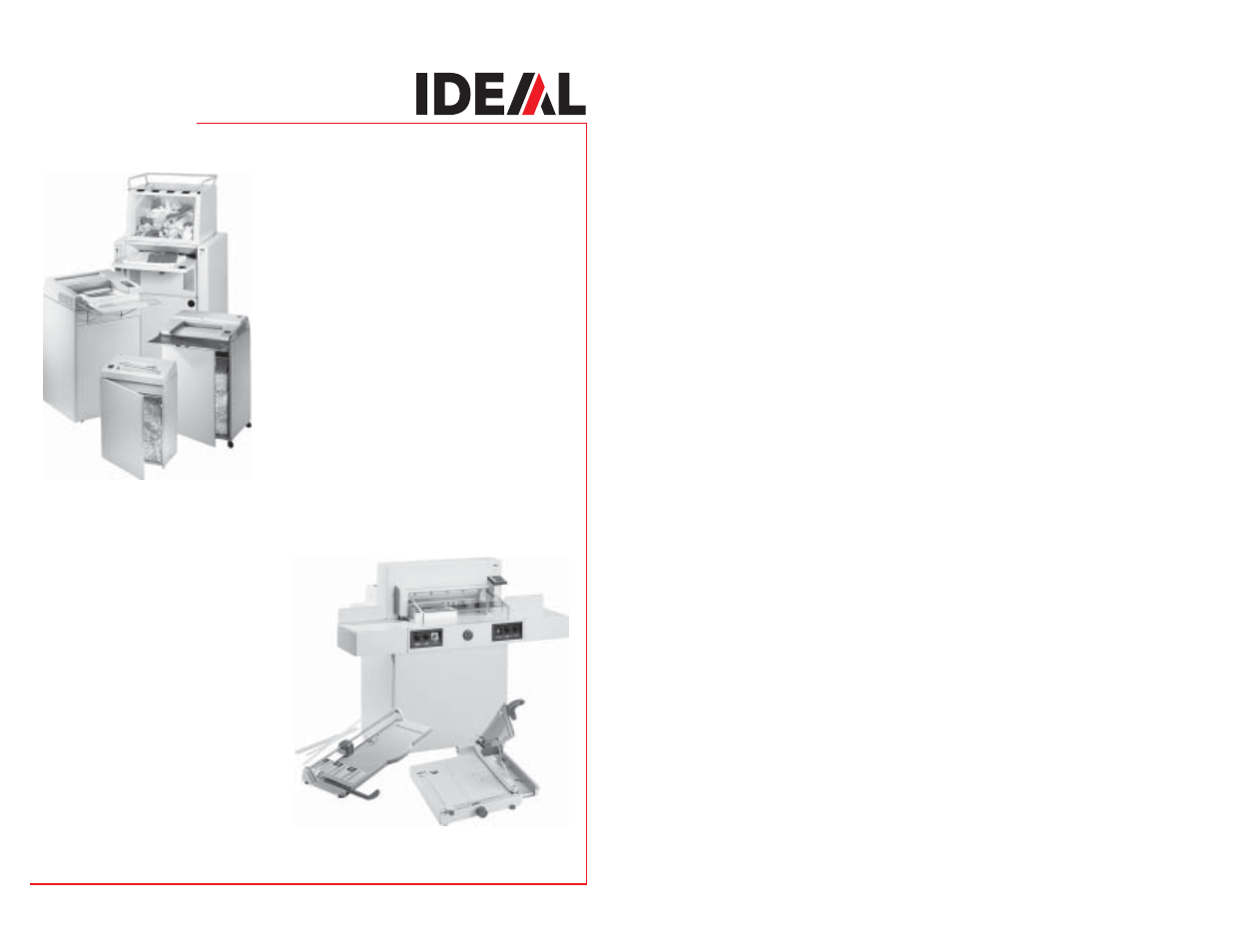 MBM Corporation IDEAL 3802 User Manual | Page 10 / 10