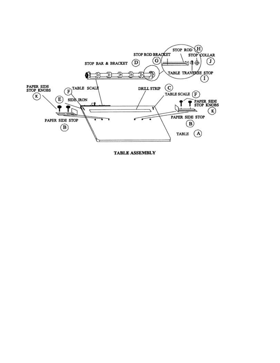 MBM Corporation Paper Drill 200 single spindle User Manual | Page 5 / 14