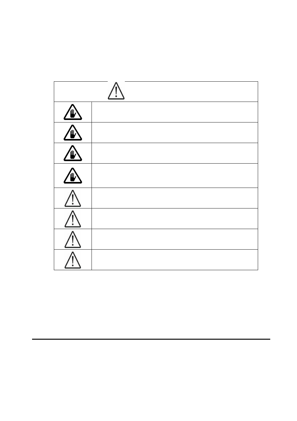 Caution, Maintenance | MBM Corporation MBM 25 User Manual | Page 6 / 8