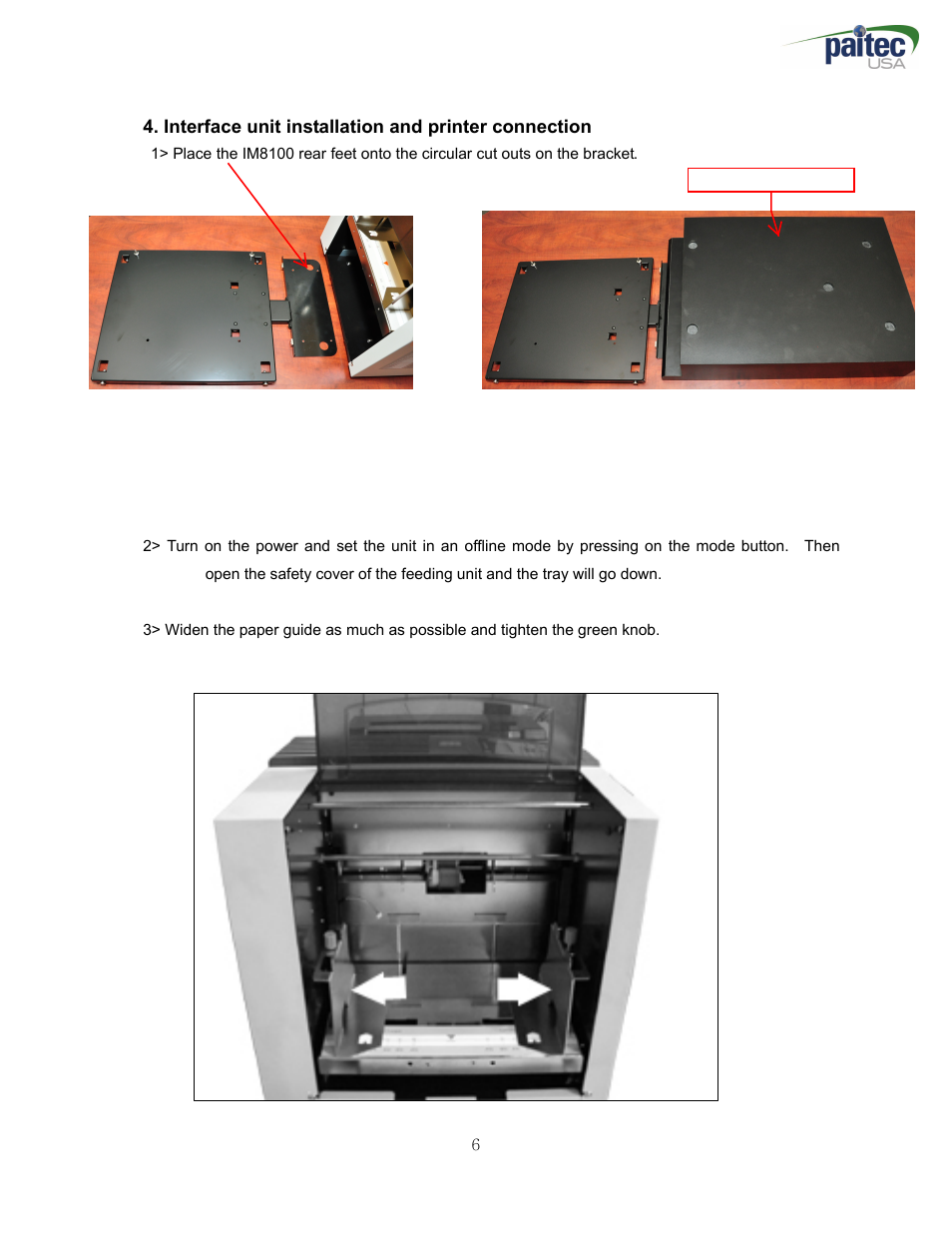 MBM Corporation IM 8100 User Manual | Page 6 / 13