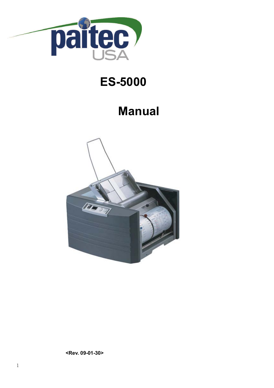 MBM Corporation ES 5000 User Manual | 16 pages