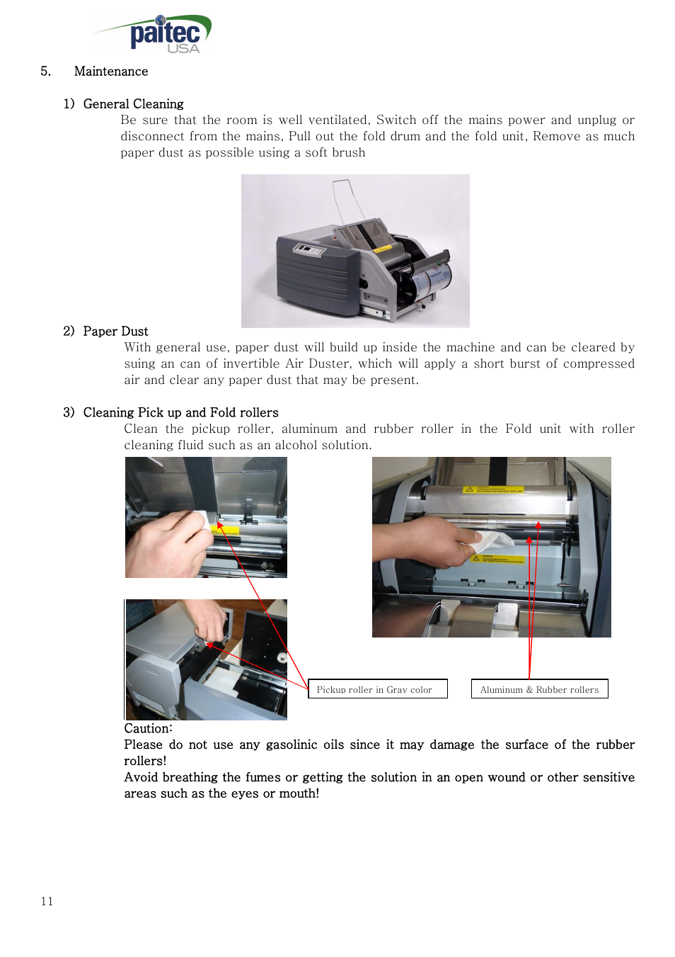 MBM Corporation ES 5000 User Manual | Page 11 / 16