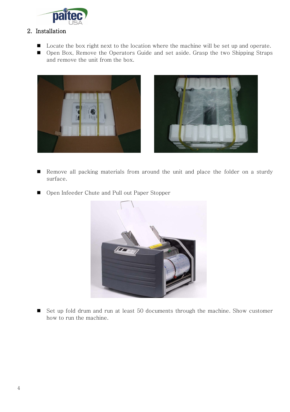 MBM Corporation ES 5000 User Manual | Page 4 / 16
