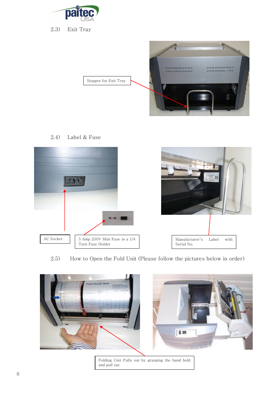 MBM Corporation ES 5000 User Manual | Page 6 / 16