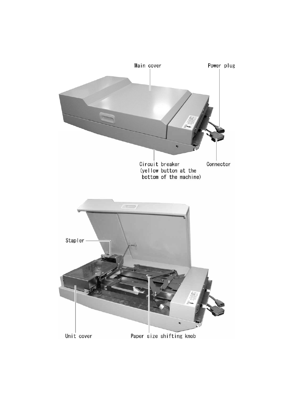 Component name | MBM Corporation CORNER STAPLER User Manual | Page 7 / 20