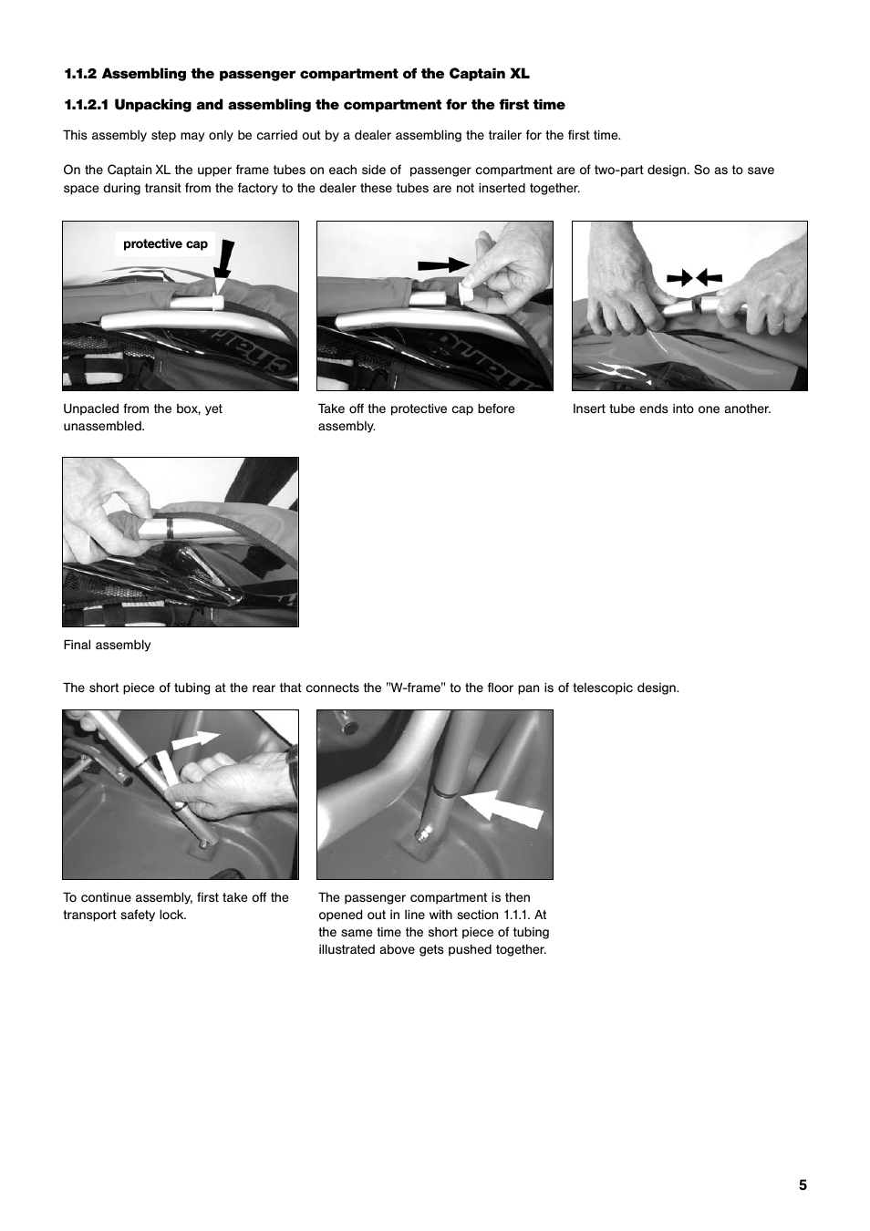 Chariot Carriers CX User Manual | Page 5 / 32