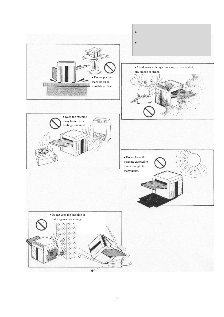 Installation precautions | MBM Corporation BC 12 User Manual | Page 9 / 38