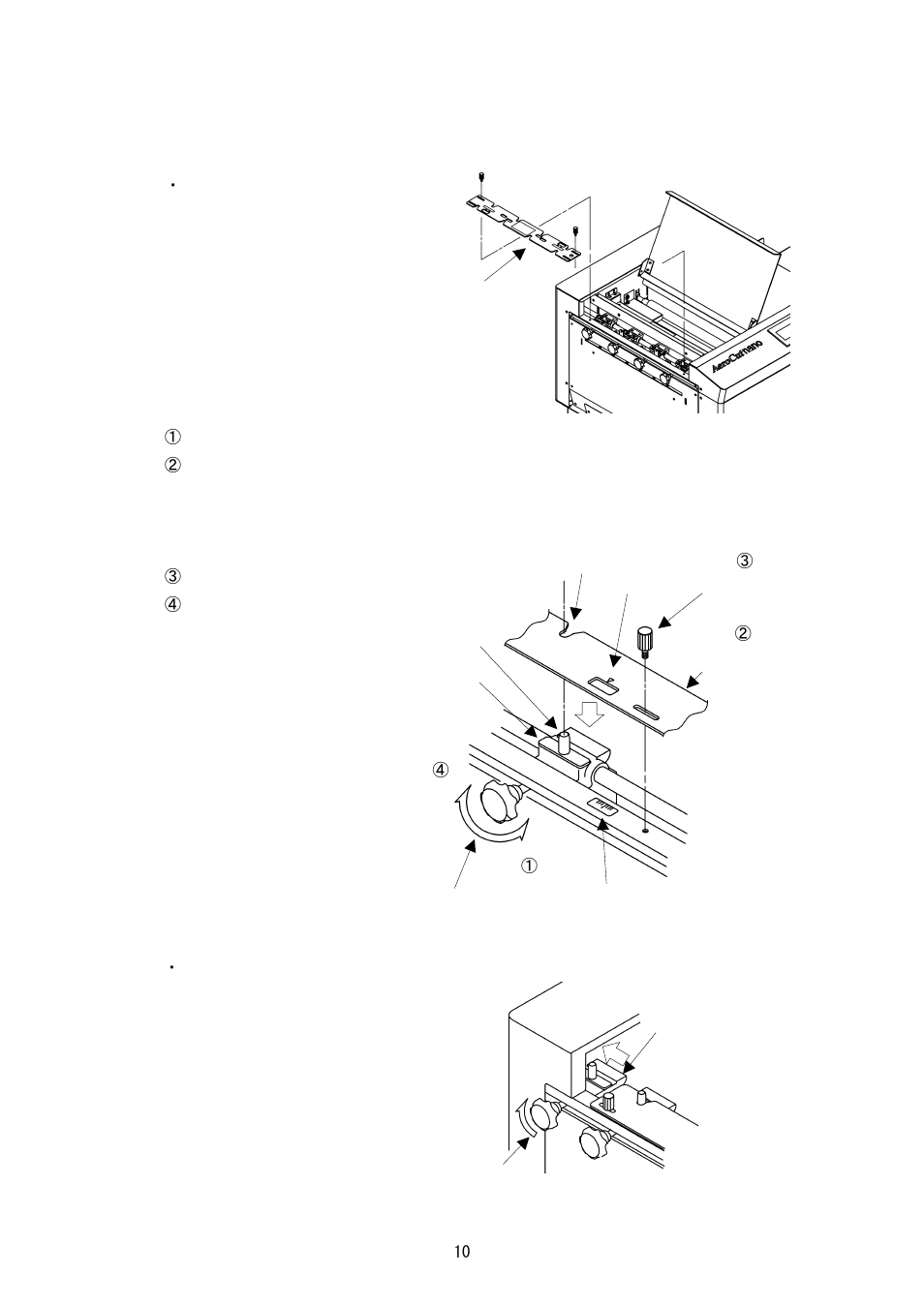 4 gauge (instaset bar) setting, Gauge (instaset bar) setting | MBM Corporation AEROCUT NANO User Manual | Page 10 / 30