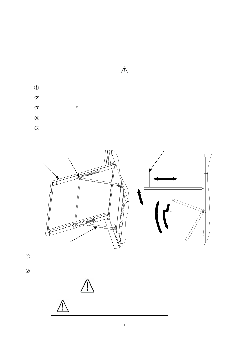 Caution, Operating instructions, 1) checks before use | 2) setting of stacker, Power it off. otherwise, injury could occur | MBM Corporation AEROCUT G2 User Manual | Page 12 / 58