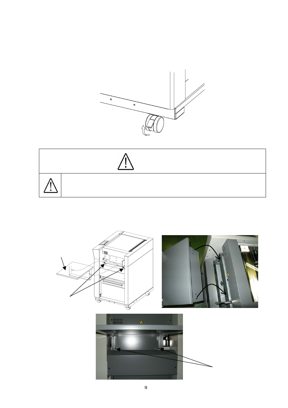 3) installation, Caution | MBM Corporation AEROCUT User Manual | Page 10 / 42