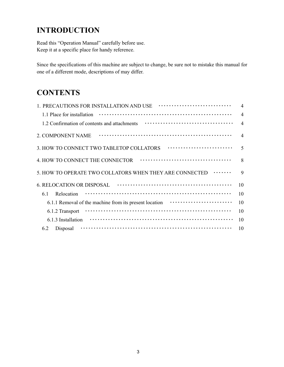 MBM Corporation FC 10 TWIN TOWER SYSTEM User Manual | Page 4 / 12