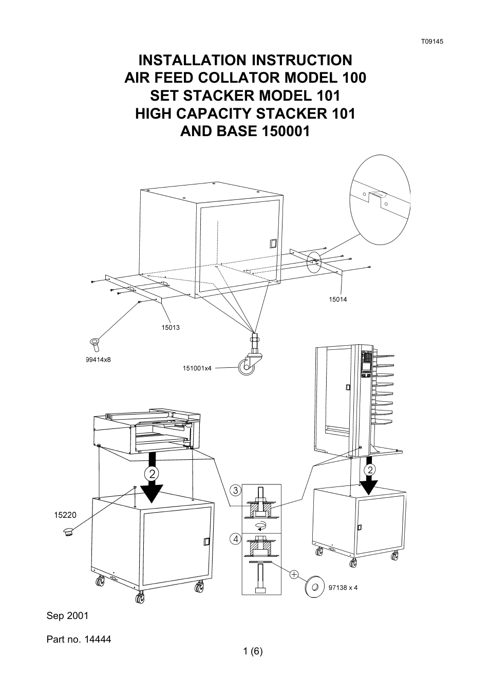 MBM Corporation DocuVac Installation User Manual | 6 pages