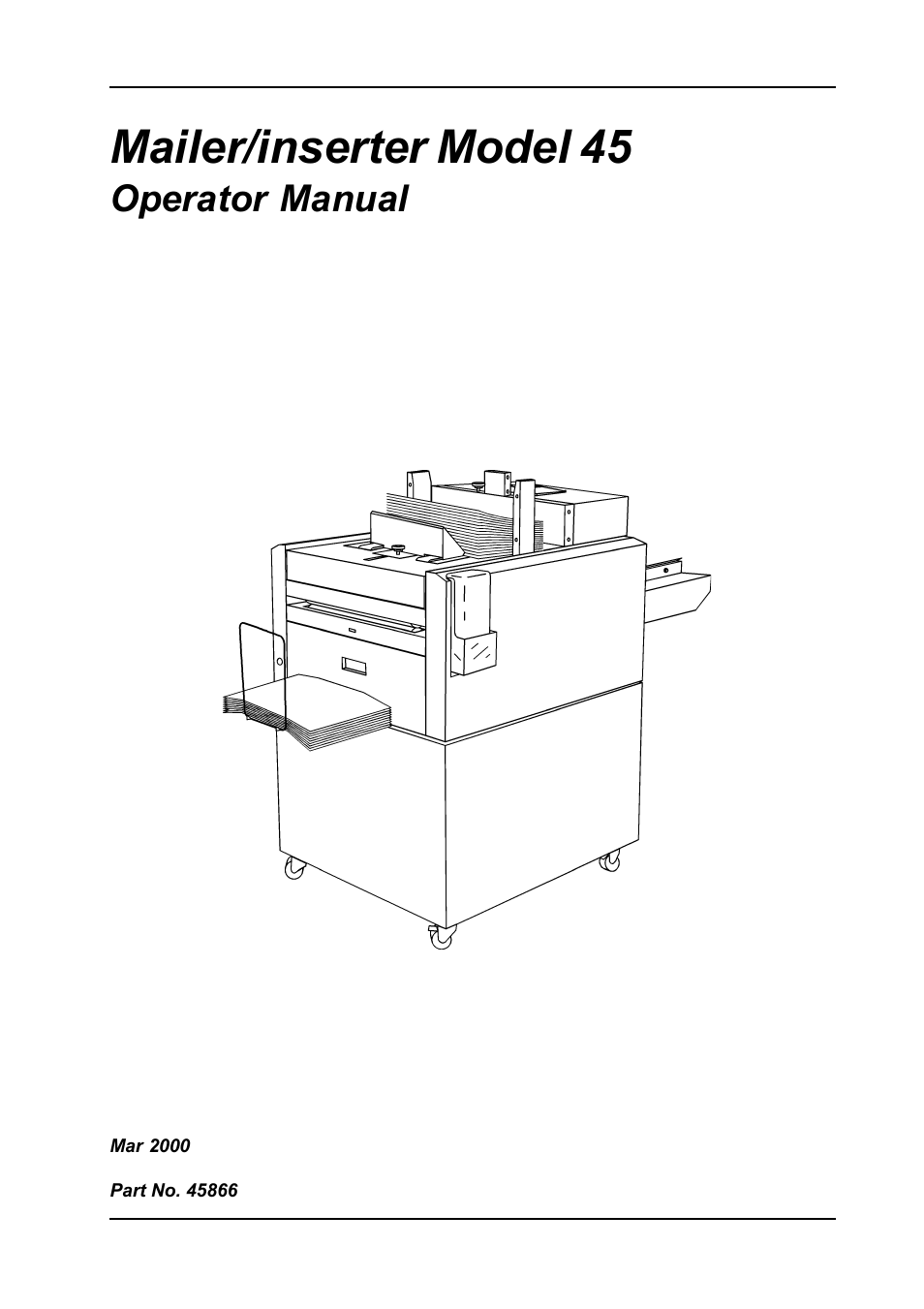MBM Corporation 45 User Manual | 29 pages