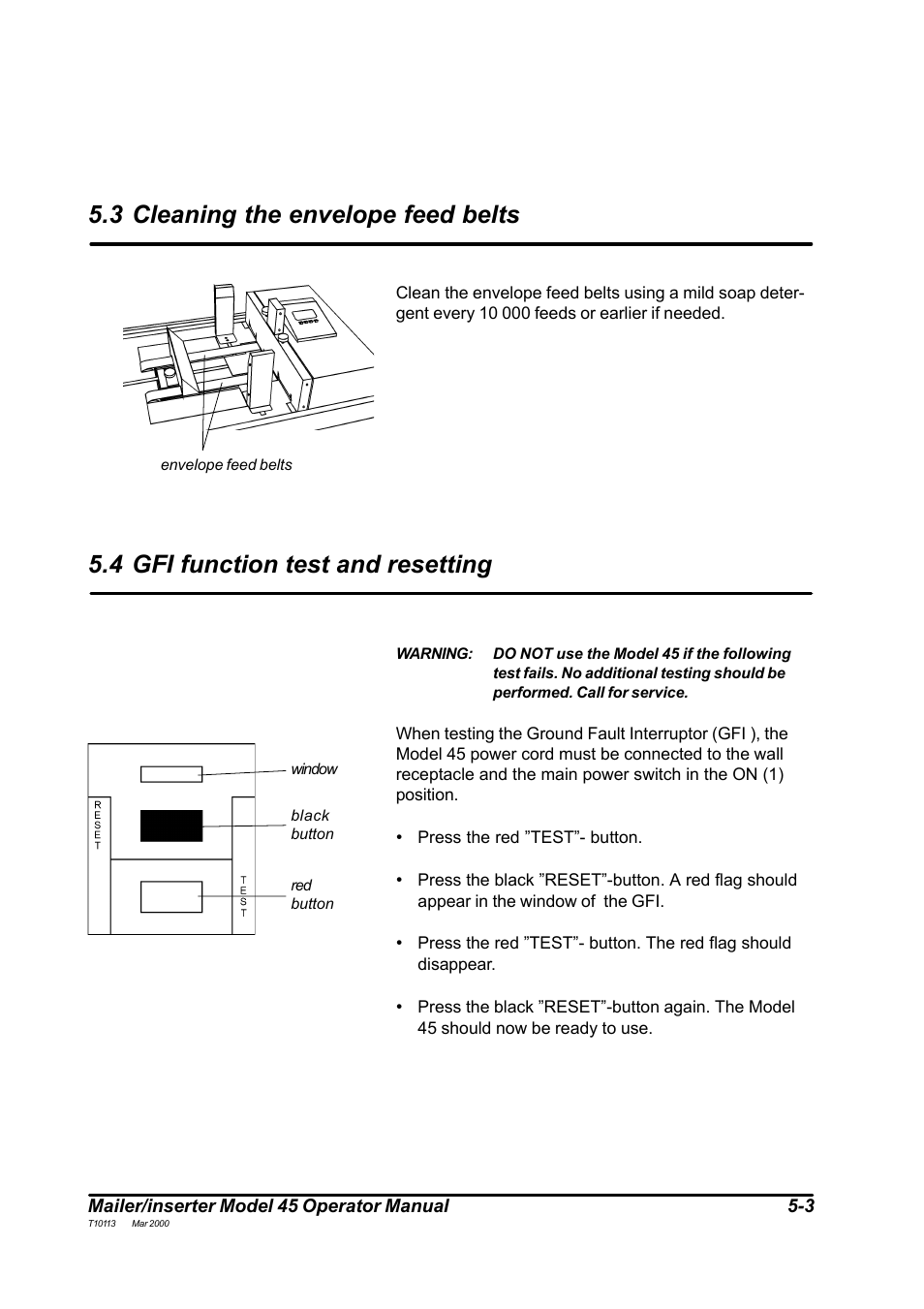 MBM Corporation 45 User Manual | Page 23 / 29