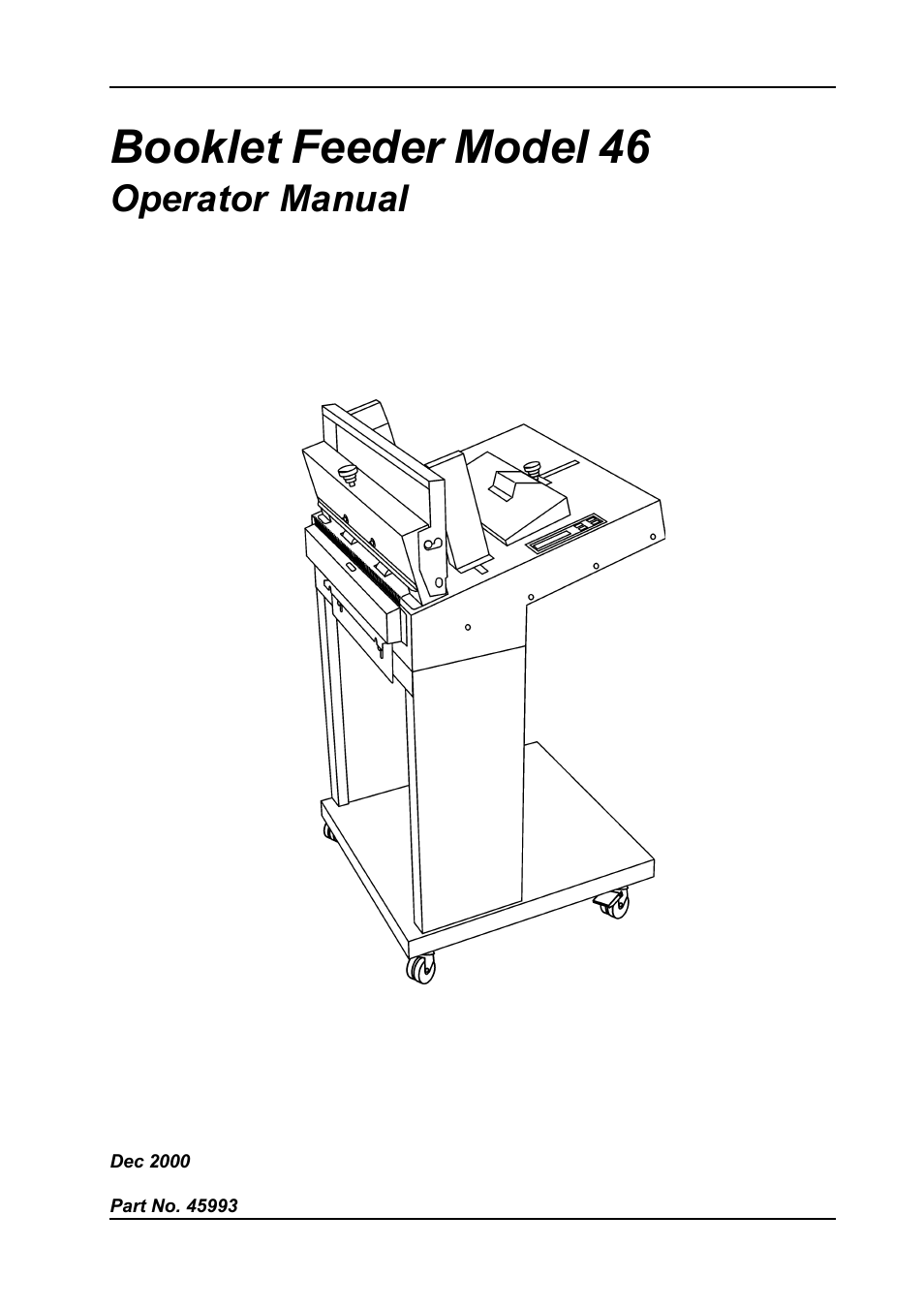 MBM Corporation 46 User Manual | 17 pages