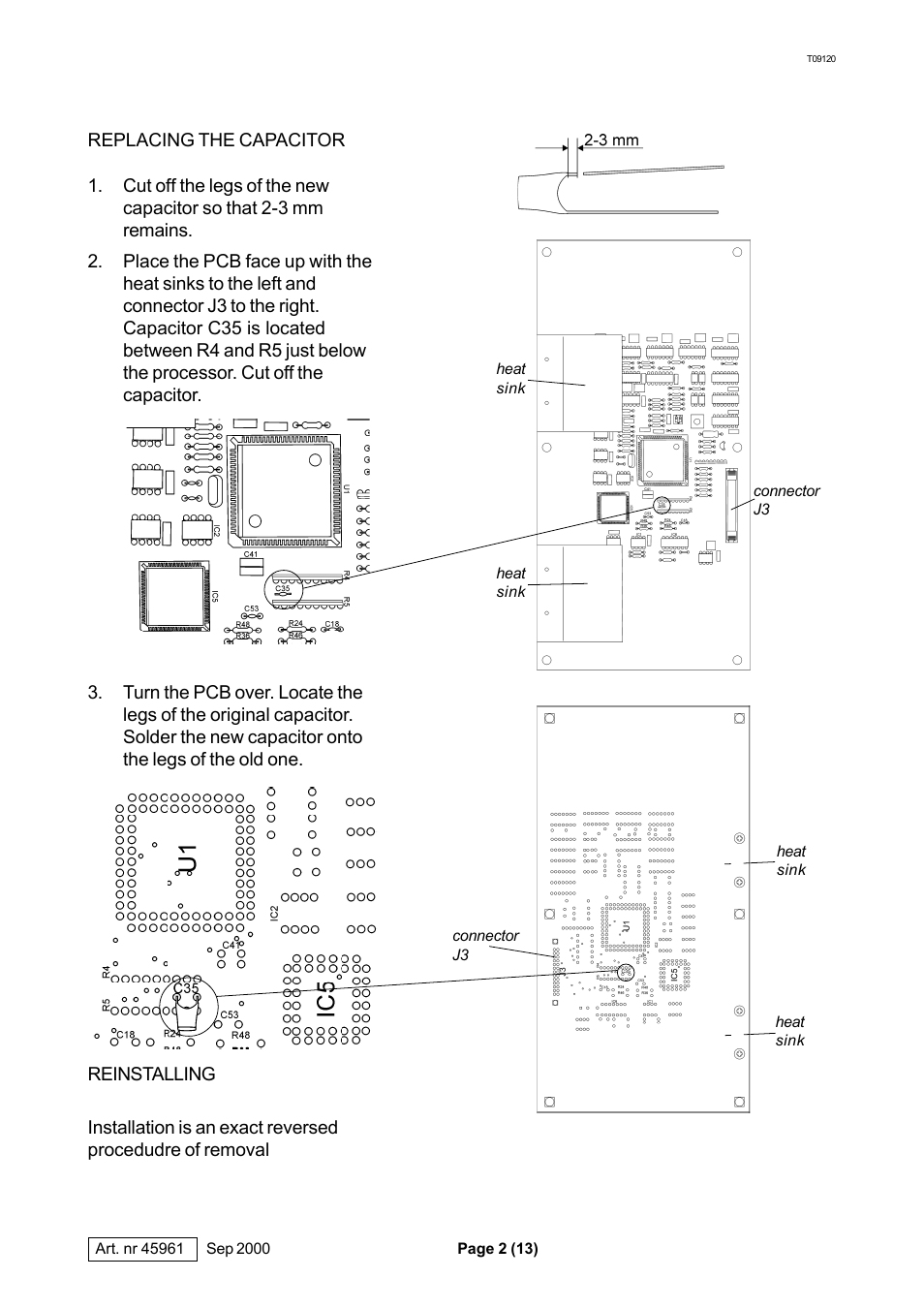 MBM Corporation 46 Installation User Manual | Page 2 / 13