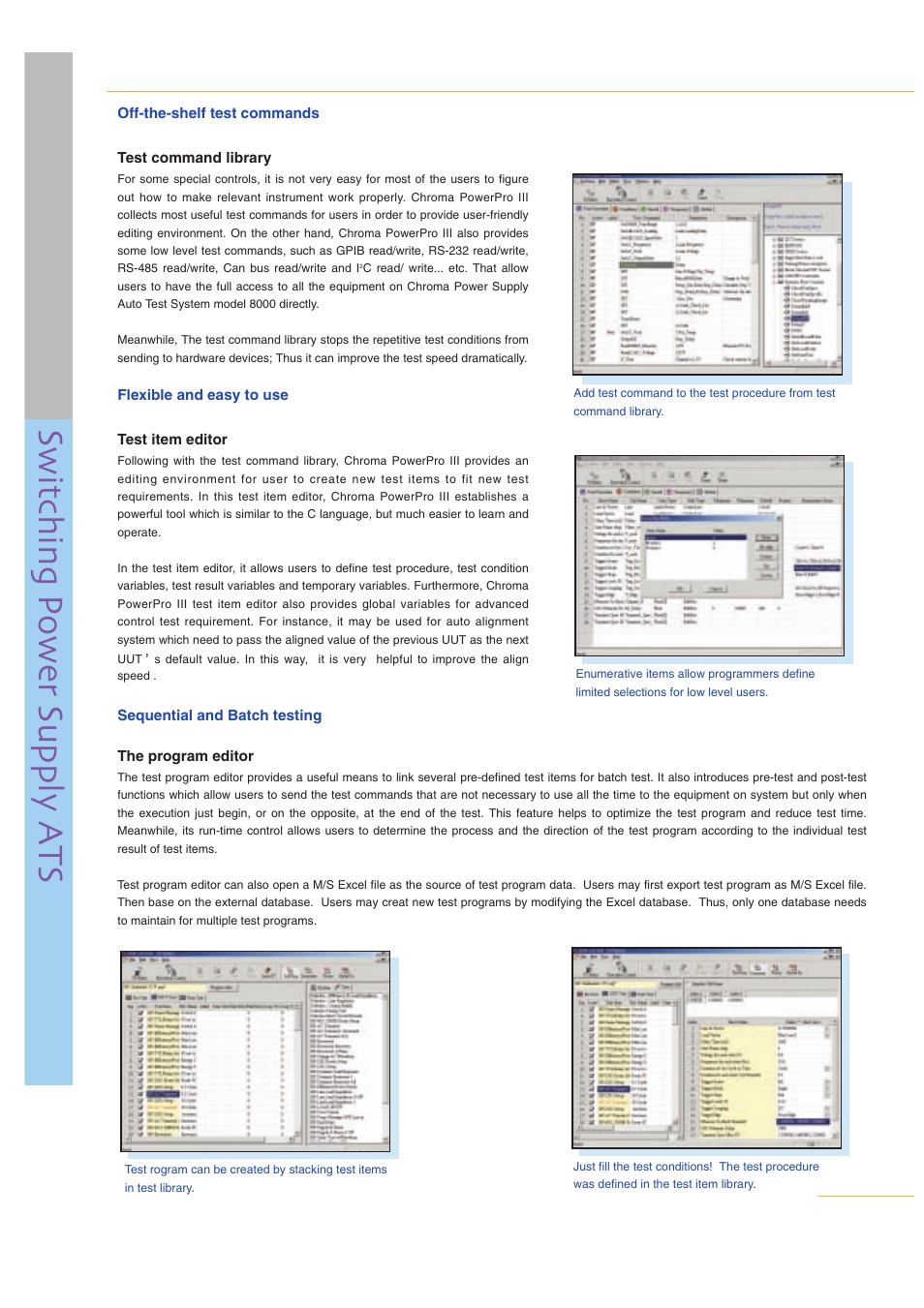 Switching power supply ats | Chroma USA 8000 User Manual | Page 4 / 12