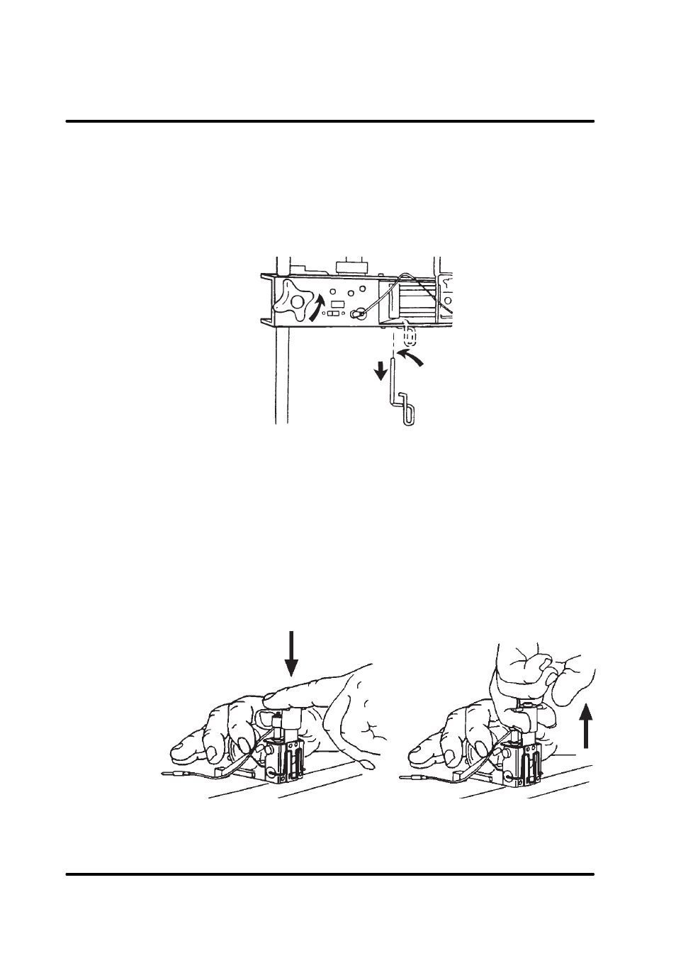 2 removal/replacement of the stapler head | MBM Corporation 102 User Manual | Page 21 / 26