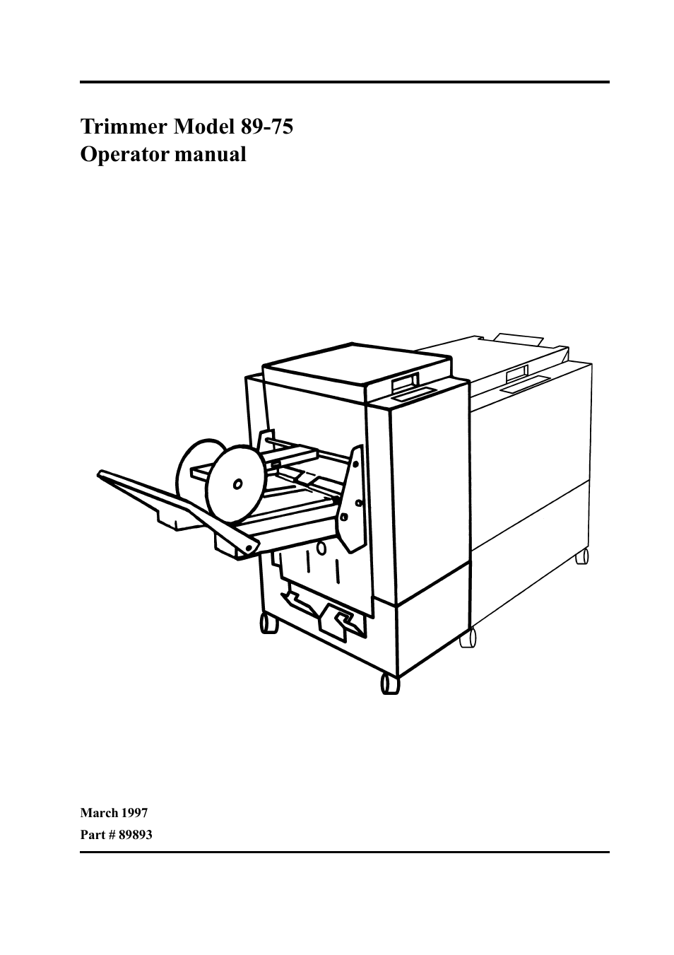 MBM Corporation Booklet-Pro 7500 User Manual | 14 pages