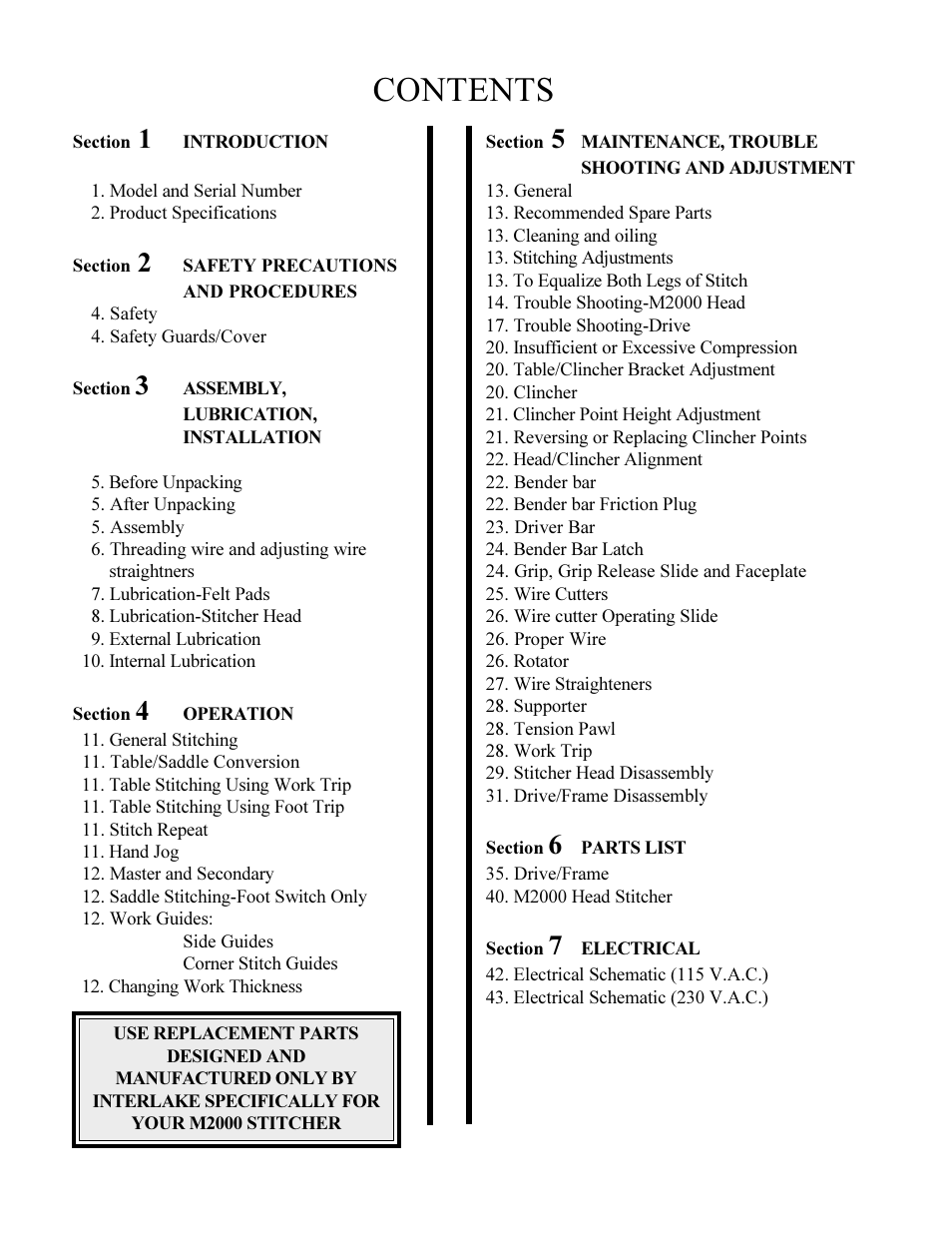 MBM Corporation BINDERYMATE 2 User Manual | Page 2 / 46