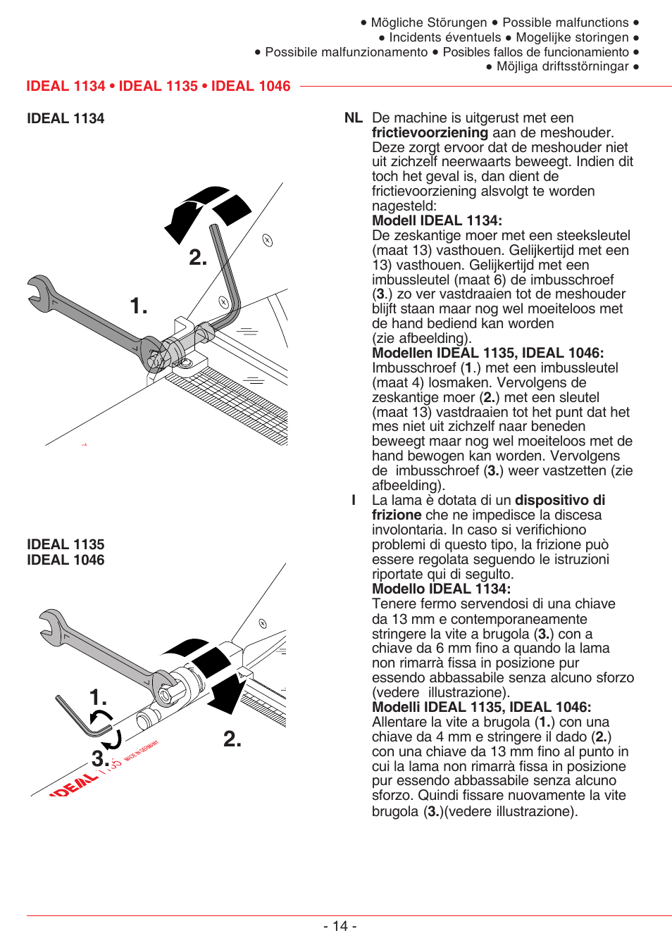 MBM Corporation TRIUMPH 1135 User Manual | Page 14 / 24