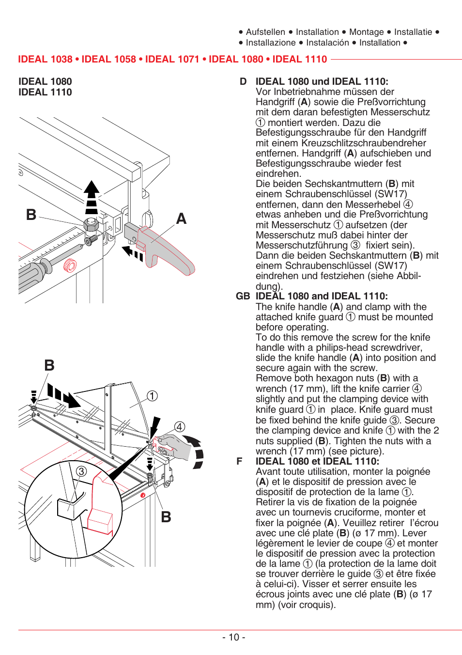 MBM Corporation TRIUMPH 1110 User Manual | Page 10 / 36