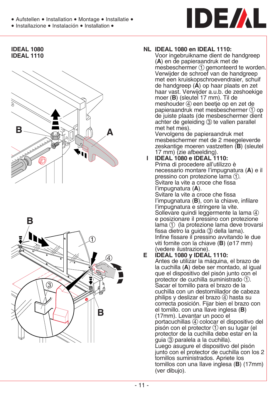 MBM Corporation TRIUMPH 1110 User Manual | Page 11 / 36