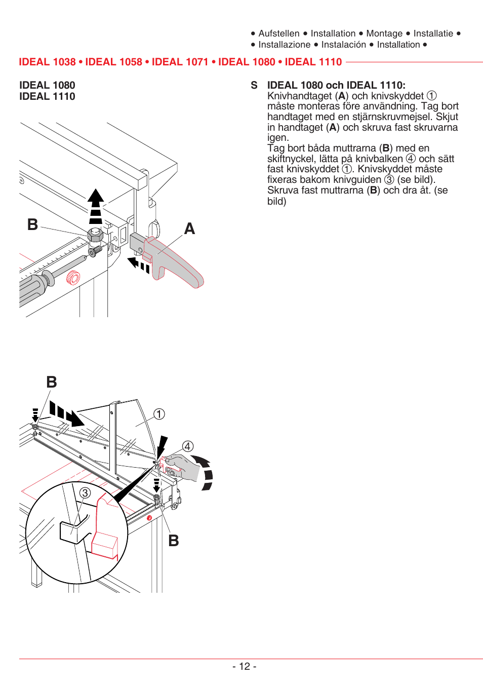 MBM Corporation TRIUMPH 1110 User Manual | Page 12 / 36