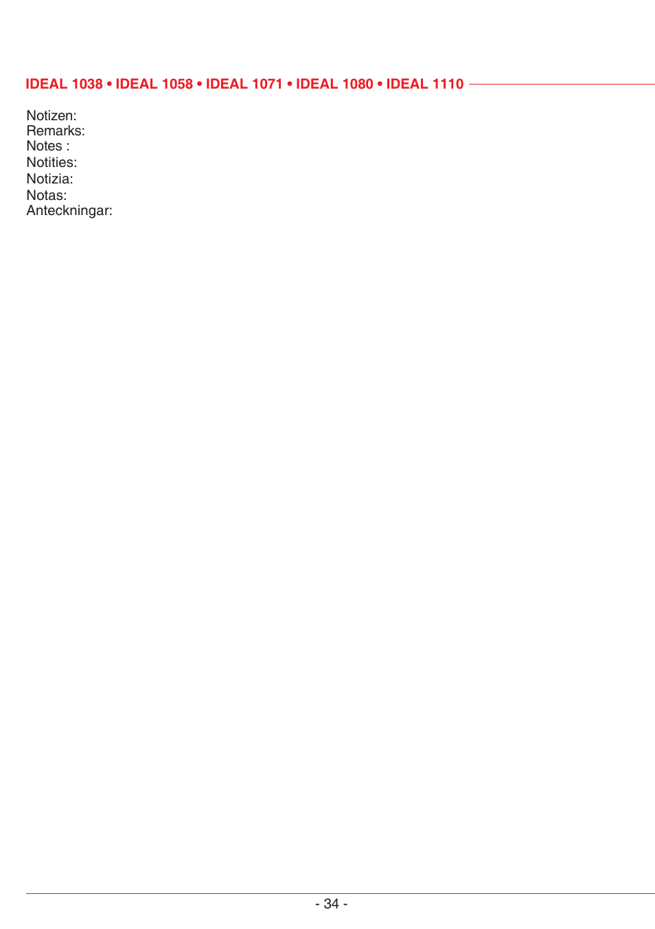 MBM Corporation TRIUMPH 1110 User Manual | Page 34 / 36