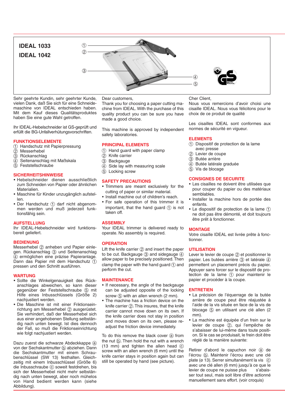 MBM Corporation Kutrimmer 1033 User Manual | Page 3 / 4