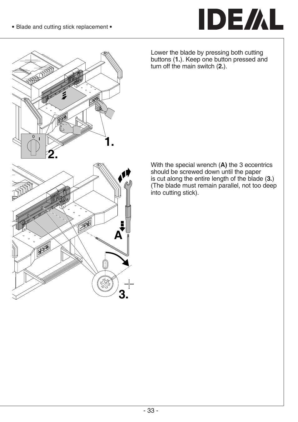 MBM Corporation TRIUMPH 721-06 LT User Manual | Page 33 / 48