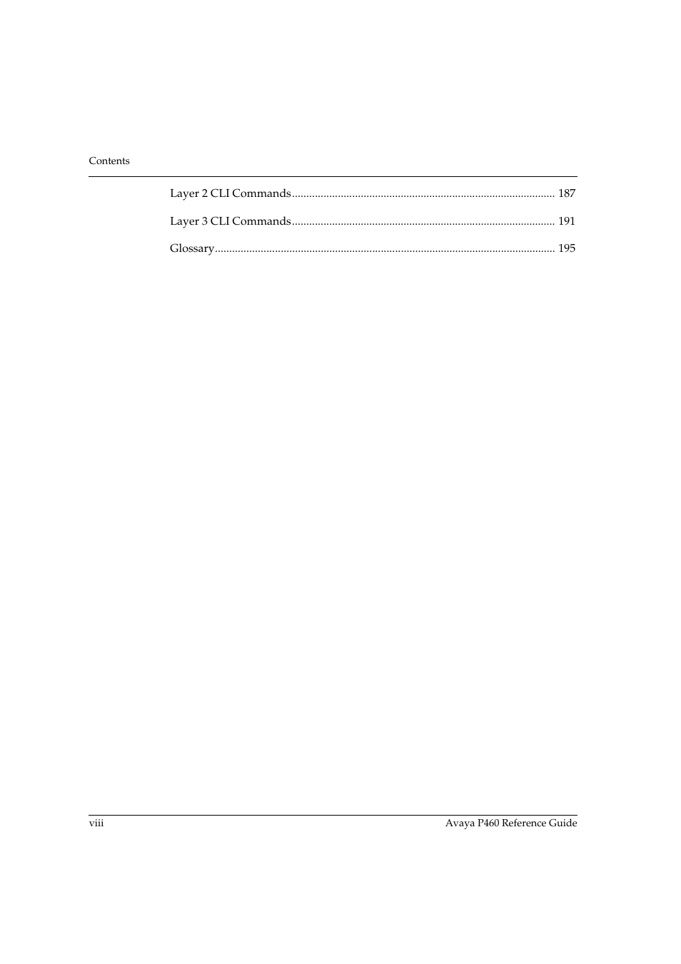 Avaya P460 User Manual | Page 10 / 224