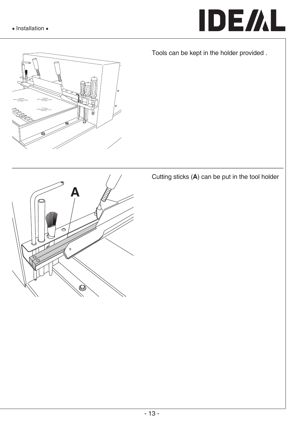 MBM Corporation TRIUMPH 6660 User Manual | Page 13 / 48