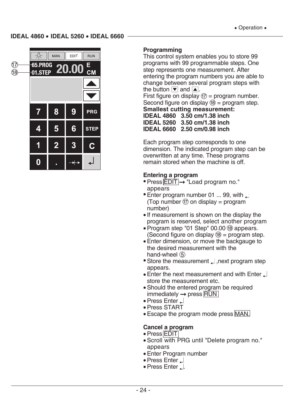 MBM Corporation TRIUMPH 6660 User Manual | Page 24 / 48