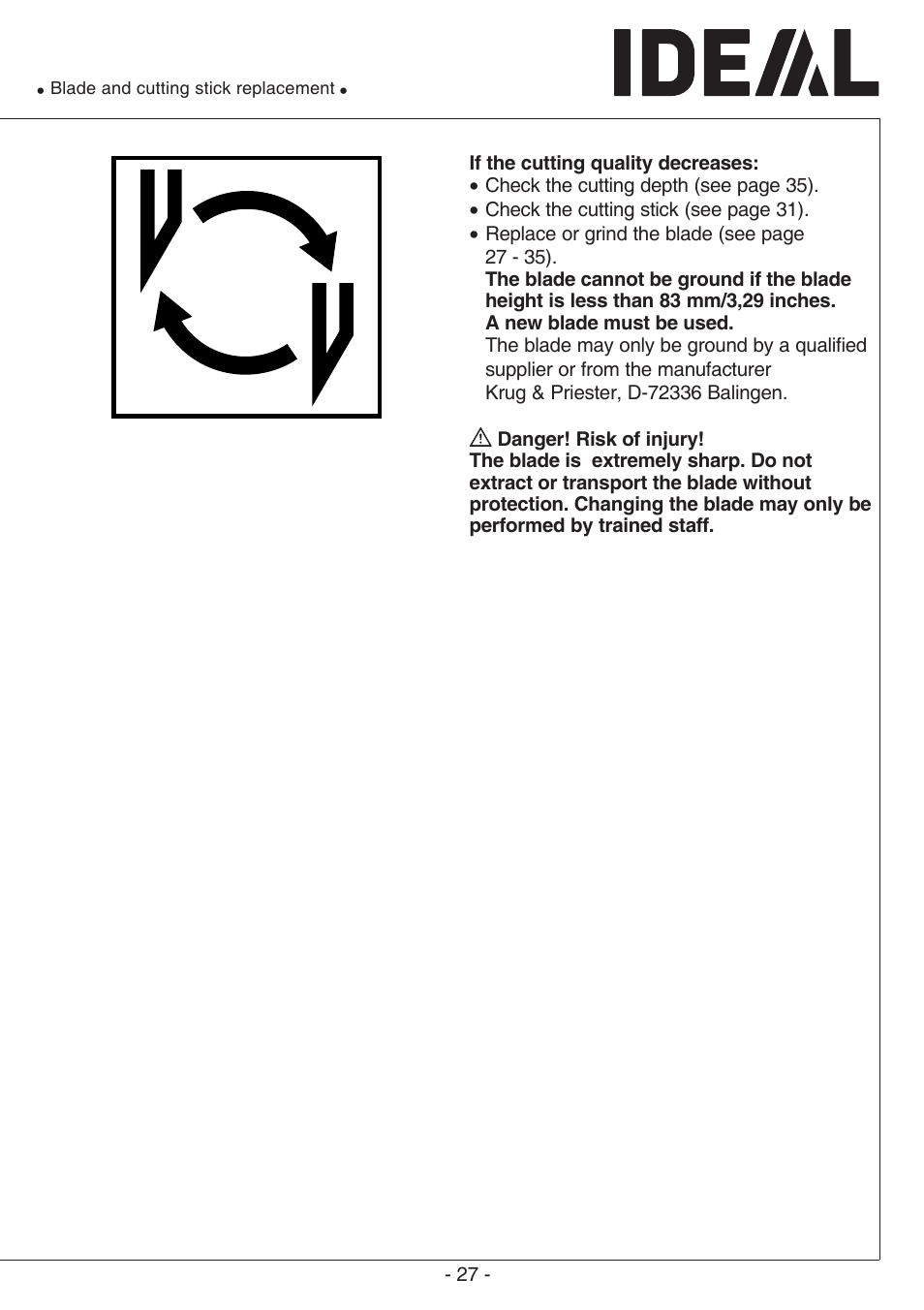 MBM Corporation TRIUMPH 6660 User Manual | Page 27 / 48