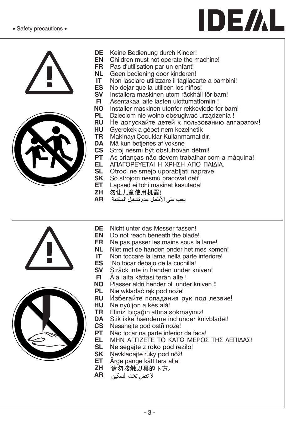 MBM Corporation TRIUMPH 6660 User Manual | Page 3 / 48