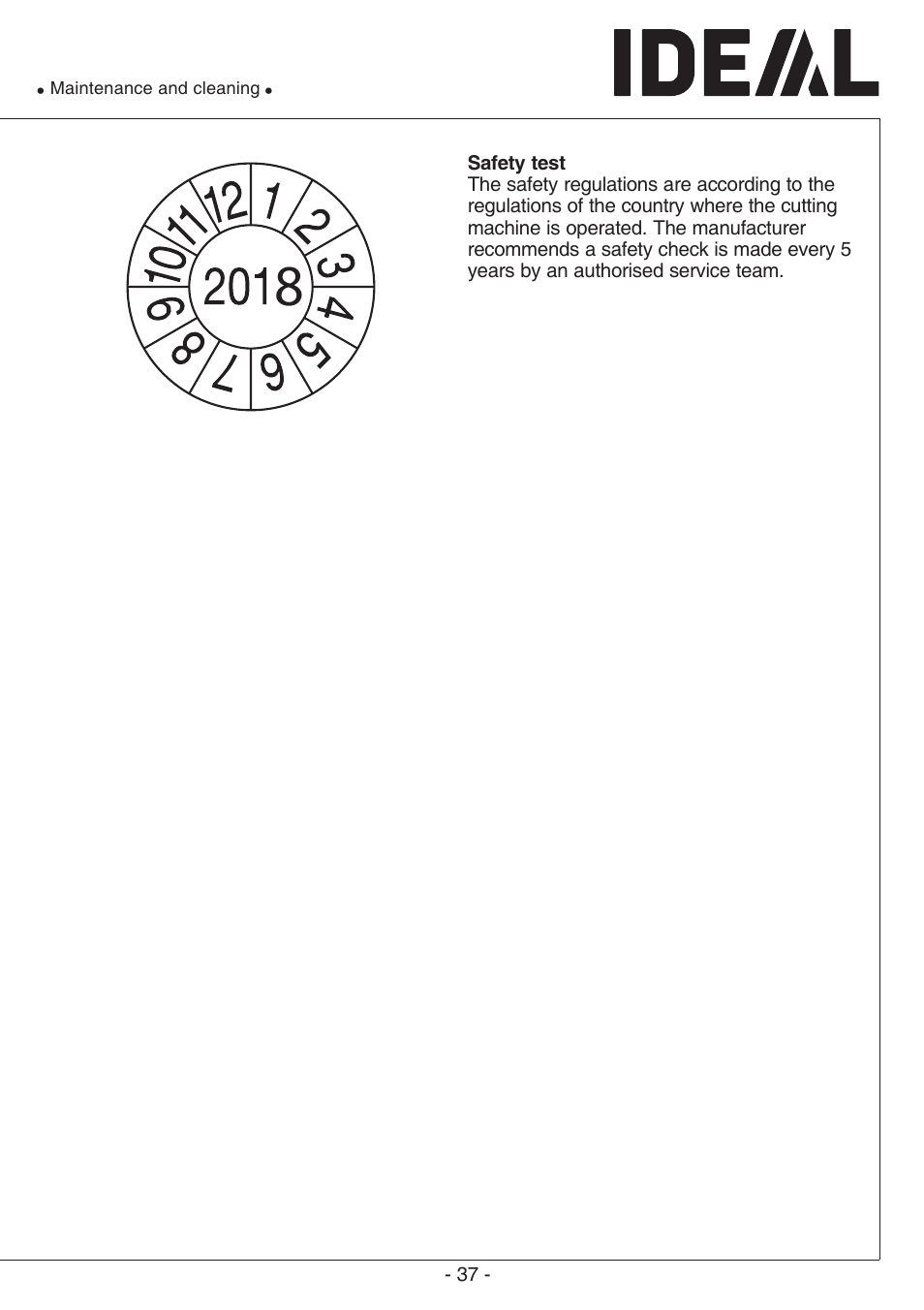 MBM Corporation TRIUMPH 6660 User Manual | Page 37 / 48