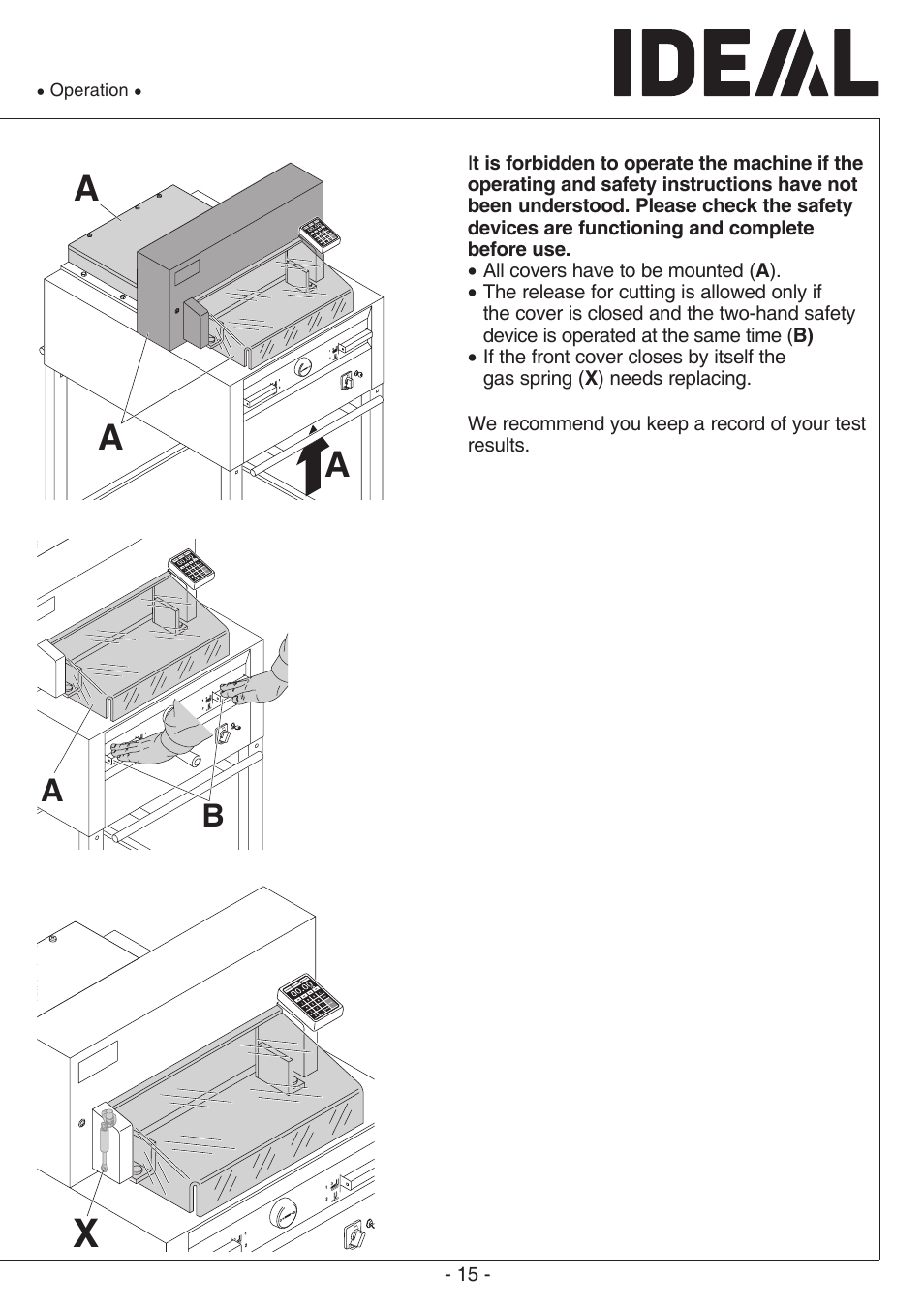 MBM Corporation TRIUMPH 6655 User Manual | Page 15 / 48