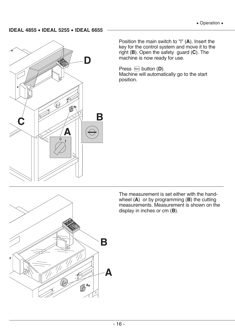 MBM Corporation TRIUMPH 6655 User Manual | Page 16 / 48