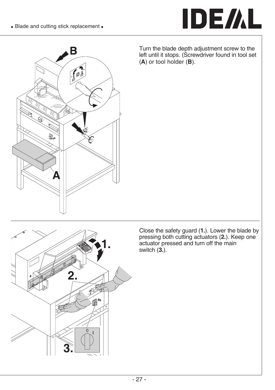 MBM Corporation TRIUMPH 6655 User Manual | Page 27 / 48