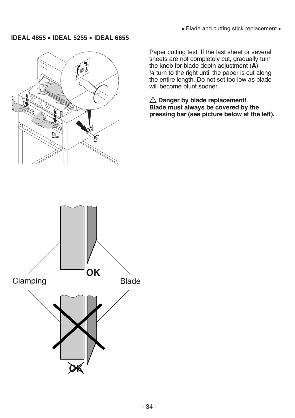 MBM Corporation TRIUMPH 6655 User Manual | Page 34 / 48