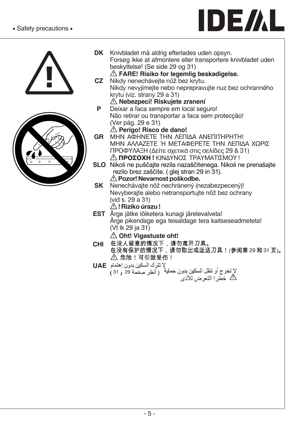 MBM Corporation TRIUMPH 6655 User Manual | Page 5 / 48