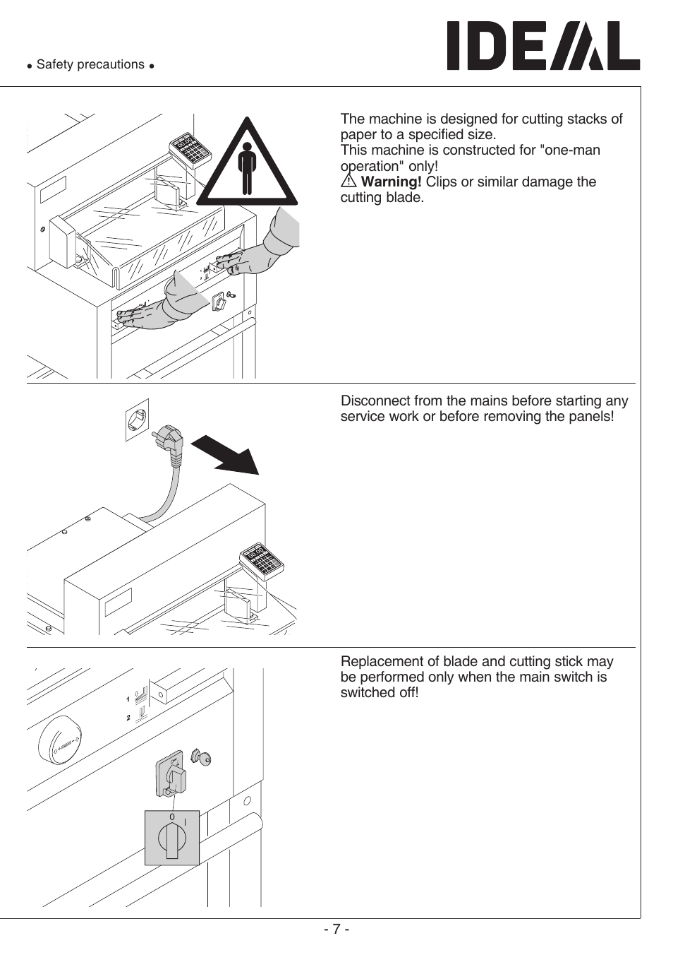 MBM Corporation TRIUMPH 6655 User Manual | Page 7 / 48