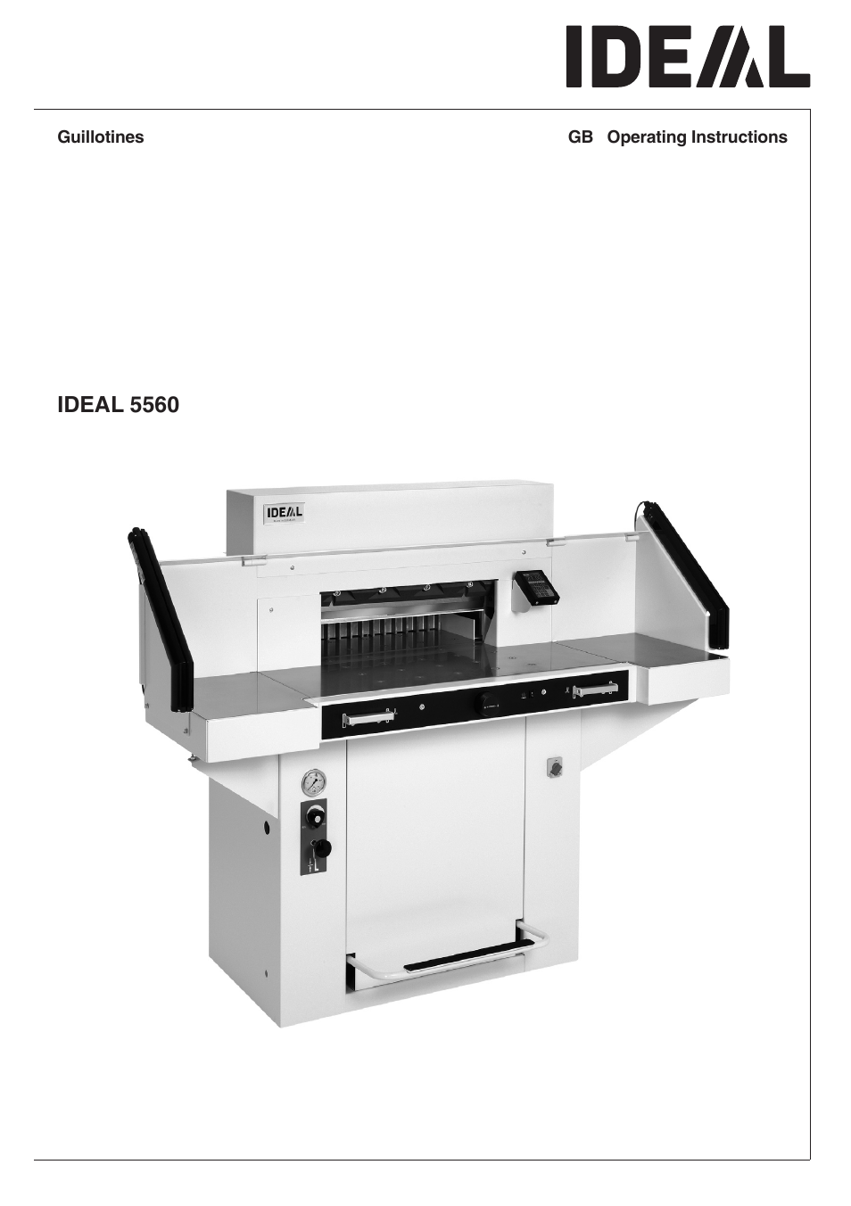 MBM Corporation TRIUMPH 5560 User Manual | 48 pages