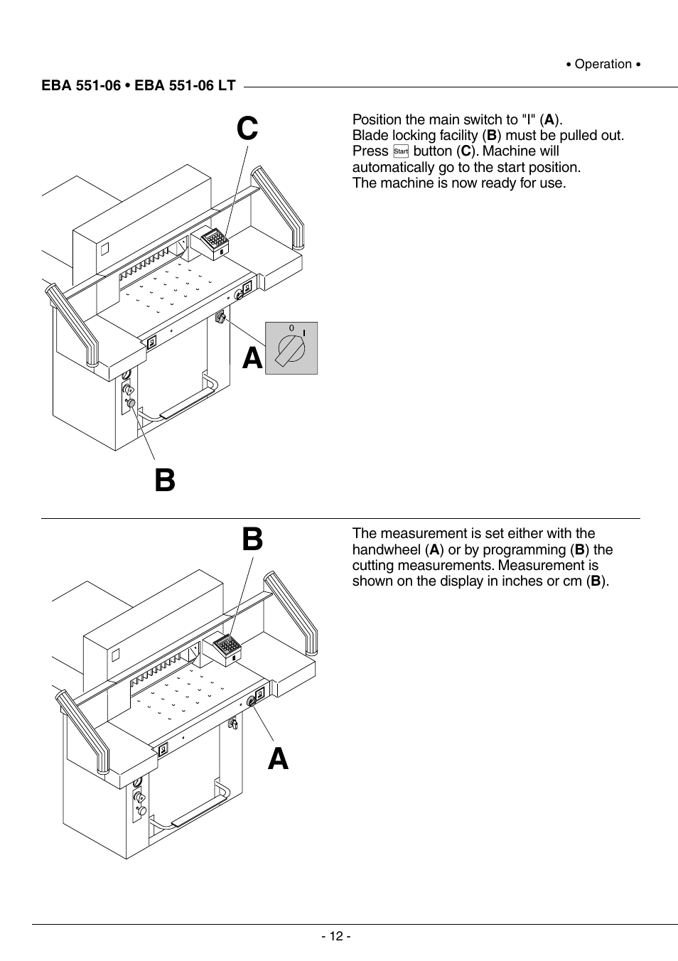 MBM Corporation TRIUMPH 5551-06 EP (9 STEP MODULE) User Manual | Page 12 / 44